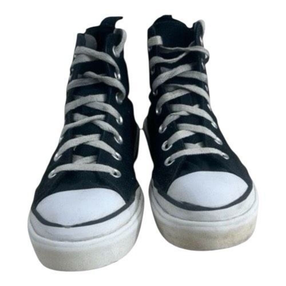 Converse Lugged Lift Kids High Top Shoes Size 5 Platform Zipper Lace Up Sneakers - Picture 3 of 11